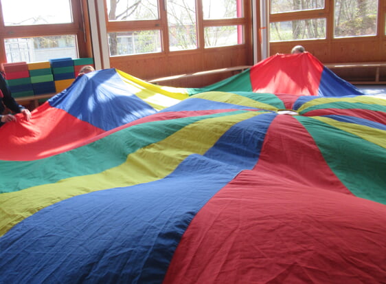 bunte Fr&uuml;hlingszeit in Haus 1