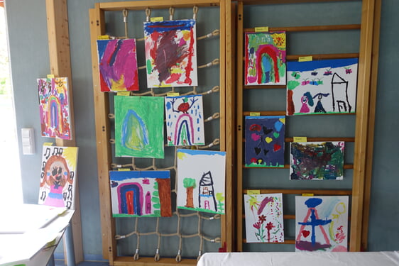 Kindergalerie in Haus 1
