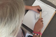 Rückblick Kreativworkshop Herstellen eines Nagelbrettes