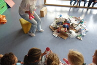 Projekt zur Mülltrennung in Haus 1