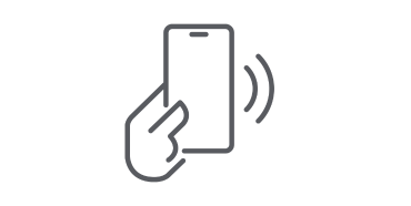Icon Handy bedient